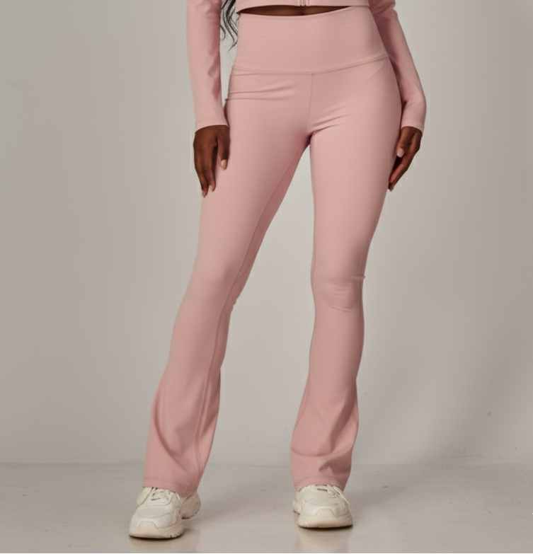 Butter Soft Flare Legging | Dusty Pink